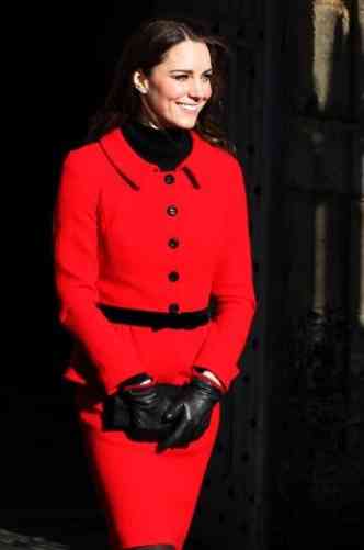 A duquesa de Cambridge, Kate Middleton, aderiu  dieta Dukan para a cerimnia de casamento com o prncipe William, em 2011(foto: Press Association/Royal.gov.uk/Reproduo)