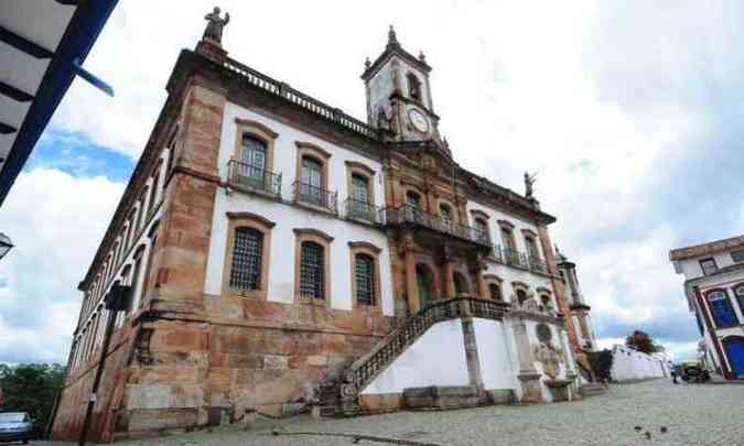 O Museu da Inconfidncia, em Ouro Preto (MG),  um dos seis administrados pelo governo federal que correm risco de incndio(foto: Gladyston Rodrigues/EM/D.A Press)