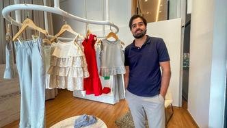 Pedro Guerra, diretor da Casa do Sol anuncia a inaugura��o da primeira loja f�sica Oli & Lino, grife de roupa infantil da Casa do Sol(foto: Divulga��o)