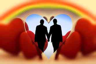 A unio civil, no Brasil, ainda no  um termo reconhecido por lei; j o casamento homoafetivo vem sendo assegurado por deciso do STF e por resoluo do Conselho Nacional de Justia(foto: Pixabay)