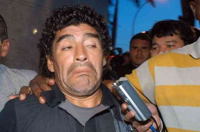 Diego Maradona  pai de mais trs filhos, de acordo com revelao feita por seu advogado(foto: Paulo H. Carvalho/CB/D.A Press)