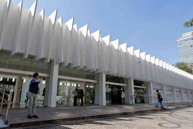 O Palcio das Artes, no rea central de Belo Horizonte(foto: Samuel G/Encontro)