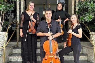Quarteto de Cordas Catarse apresenta cl�ssicos da MPB 