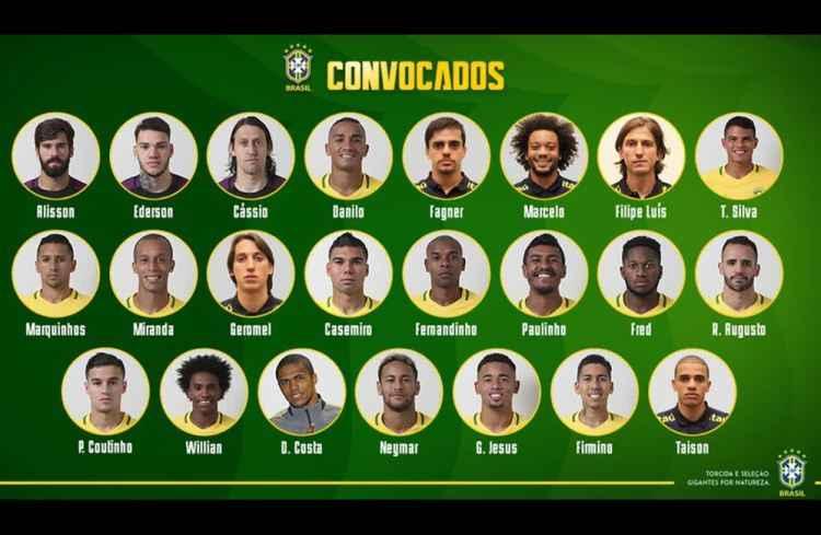 Instagram/cbf_futebol/Reprodução Instagram/cbf_futebol/Reprodução