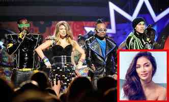 Para tristeza dos fs, rumores dizem que Fergie no estar na volta do grupo Black Eyed Peas. No lugar dela entraria a cantora britnica Nicole Scherzinger (detalhe), ex-Pussycat Dolls(foto: Instagram/bep/Reproduo e Instagram/nicolescherzy/Reproduo)