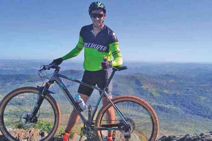 O empresrio Jlio Pereira, lder de um grupo de ciclistas da regio leste da capital mineira: 
