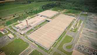 A fbrica da Chery em Jacare (SP) possui capacidade instalada para produo de 150 mil veculos por ano (foto: CAOA/Divulgao)