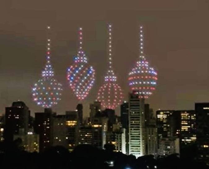 Espetáculo terá duração de 11 minutos(foto: Visual Farm/Divulgação) Espetáculo terá duração de 11 minutos(foto: Visual Farm/Divulgação)