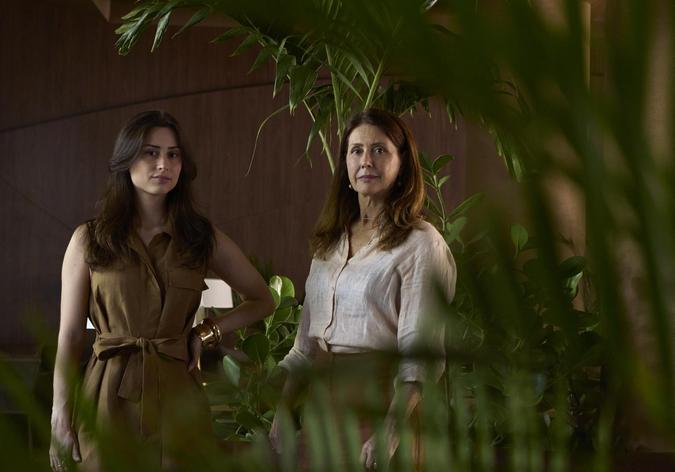 As arquitetas Rafaela Mertens e Silvana Mertens, da Arca Arquitetos(foto: Gustavo Xavier/Divulgação) As arquitetas Rafaela Mertens e Silvana Mertens, da Arca Arquitetos(foto: Gustavo Xavier/Divulgação)