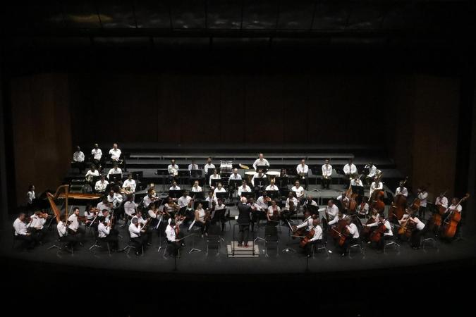 Orquestra Sinfônica de Minas Gerais(foto: Paulo Lacerda) Orquestra Sinfônica de Minas Gerais(foto: Paulo Lacerda)