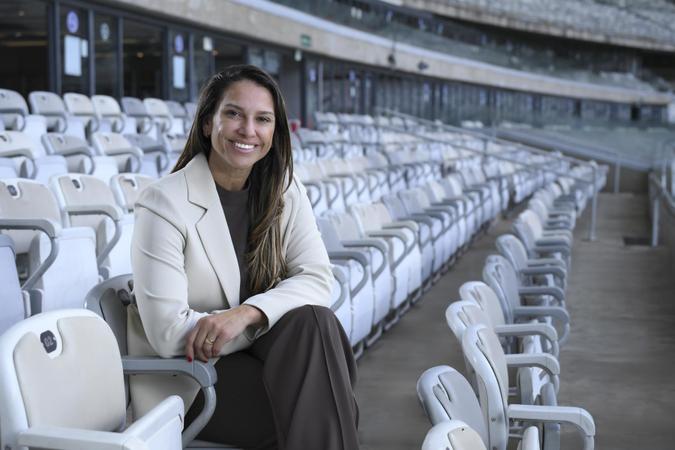 A executiva assumiu a diretoria do estádio Governador Magalhães Pinto, o Mineirão, no início de abril(foto: Mineirão/Agência i7/Divulgação) A executiva assumiu a diretoria do estádio Governador Magalhães Pinto, o Mineirão, no início de abril(foto: Mineirão/Agência i7/Divulgação)