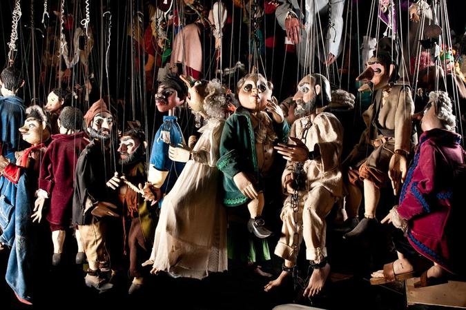 Acervo de bonecos do Grupo Giramundo(foto: Marcos Malafaia/Divulgao )