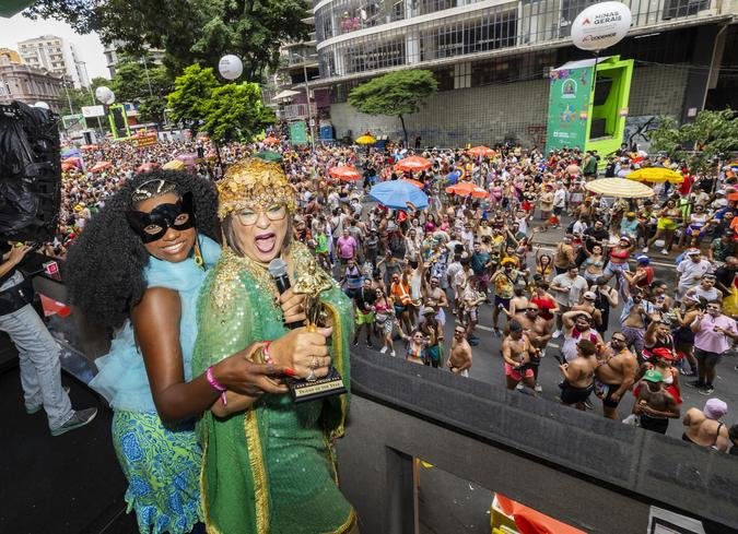 Adriana Ara�jo � uma das atra��es do CarnaVaranda(foto: Leo Lara/Divulga��o)