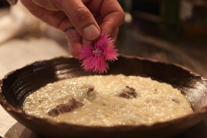 Durante o evento, ser�o servidos quatro sabores diferentes de risoto, apresentados em sequ�ncia definida pelo chef da casa(foto: Carina Medina/Divulga��o)