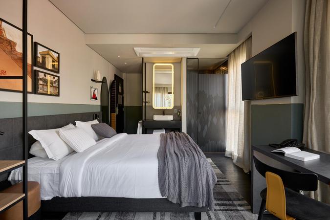 A unidade conta com 79 apartamentos e tem proposta de integração entre serviços e convivência(foto: Divulgação) A unidade conta com 79 apartamentos e tem proposta de integração entre serviços e convivência(foto: Divulgação)