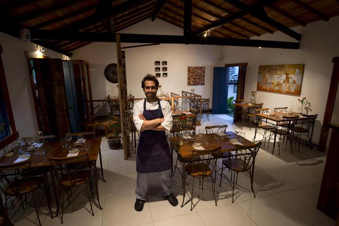 Chef Rodolfo Meyer aposta em uma comida contemporânea sem perder a intensidade dos sabores(foto: Divulgação) Chef Rodolfo Meyer aposta em uma comida contemporânea sem perder a intensidade dos sabores(foto: Divulgação)