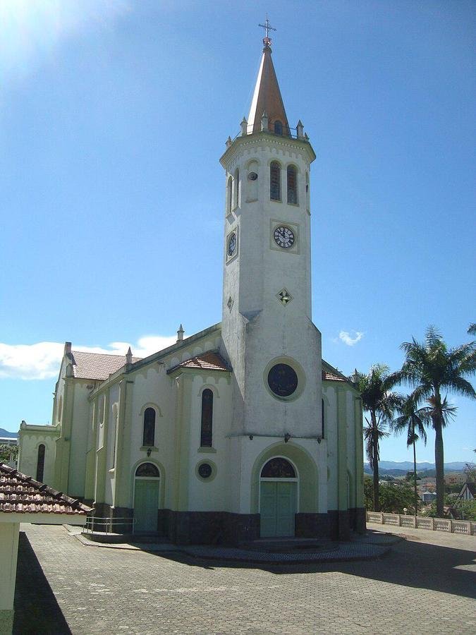 Igreja Matriz de Santo Antônio, em Jacutinga(foto: Wikimedia Commons) Igreja Matriz de Santo Antônio, em Jacutinga(foto: Wikimedia Commons)