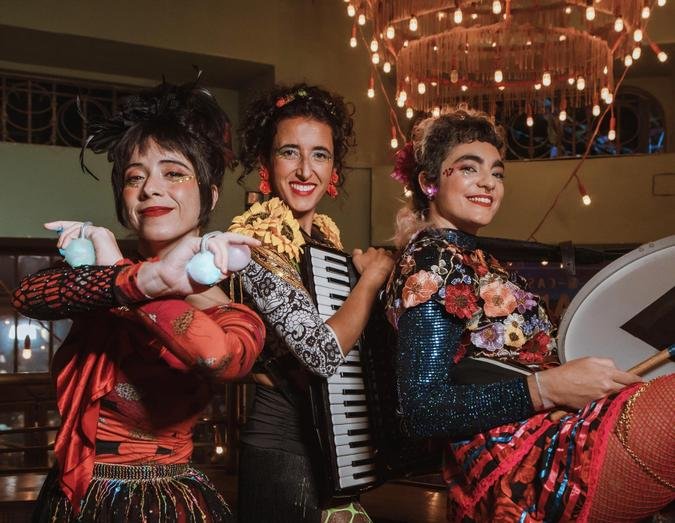 O Trio Mana Flor � uma das atra��es do evento(foto: Natalia Hare/Divulga��o)