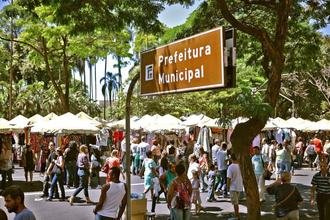 Feira Hippie ganha mapa digital para localizar barracas e produtos