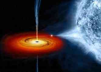 Astrnomos americanos encontraram um buraco negro que tem um 