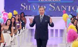 Ser que o apresentador Silvio Santos, fundador do SBT, teria consultado uma cigana e descoberto que pode morrer se conceder uma entrevista?(foto: Roberto Nemanis/SBT/Divulgao)