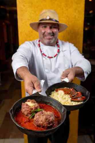 O chef Flvio Trombino, do Restaurante Xapuri(foto: Nereu Jr/Divulgao)
