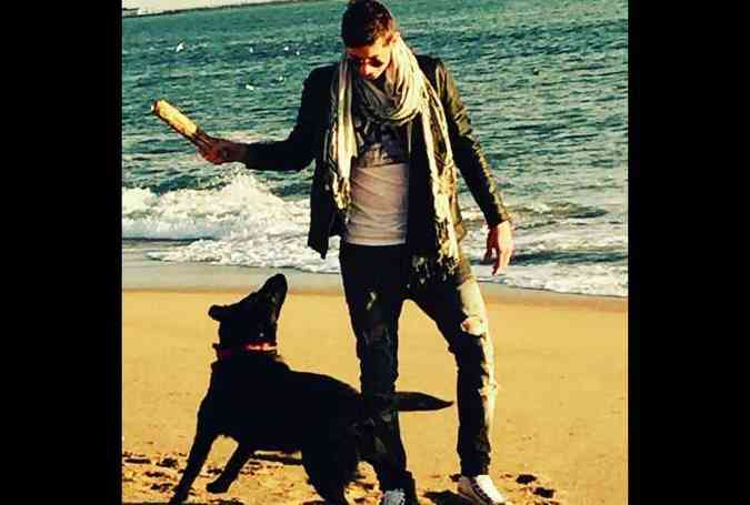 A cadela Nala estava com Emiliano Sala h trs anos(foto: Instagram/emilianosala9/Reproduo)