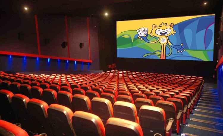 Cinemark/Divulgação e Rio2016.com/Reprodução Cinemark/Divulgação e Rio2016.com/Reprodução