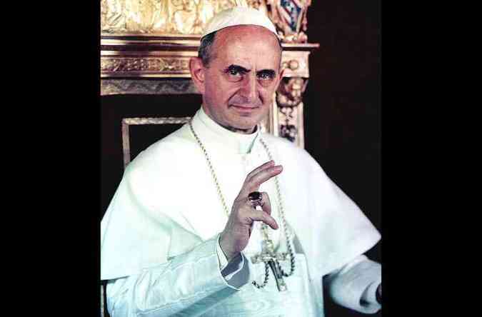 No ltimo domingo, dia 14 de outubro, papa Francisco canonizou o tambm papa Paulo VI (foto), morto em 1978(foto: Wikimedia/Creative Commons/Reproduo)
