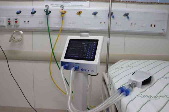 Hospital Mater Dei foi uma das instituies que apoiaram a Tacom nos testes do respirador inteligente(foto: Mater Dei/Divulgao)