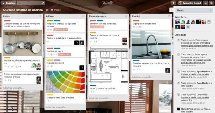 Trello/Reprodução Trello/Reprodução
