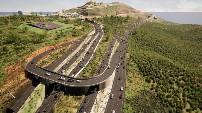 Viaduto Ferradura(foto: Divulgação/Fratar Engenharia) Viaduto Ferradura(foto: Divulgação/Fratar Engenharia)