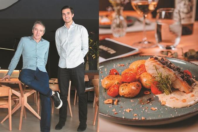 Aurélio e André Nogueira, pai e filho, decidiram abrir um restaurante próprio na pandemia: Aurélio e André Nogueira, pai e filho, decidiram abrir um restaurante próprio na pandemia: