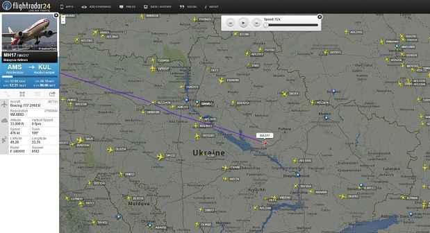 Twitter/FlightRadar24/Reprodução Twitter/FlightRadar24/Reprodução