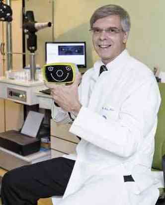O oftalmopediatra Pedro Paulo Reis, especialista em ambliopia (olho preguioso): 