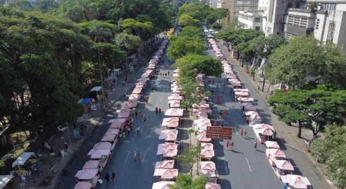 A feira volta a ocorrer normalmente no dia 14 de setembro.(foto: Divulgação/PBH) A feira volta a ocorrer normalmente no dia 14 de setembro.(foto: Divulgação/PBH)
