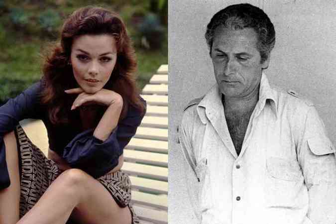 Ângela Diniz e Doca Street em fotos da década de 1970: casal era figura constante nas colunas sociais da época(foto: O Cruzeiro/Arquivo Estado de Minas)