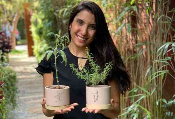 Maria Tereza Nolli, dona do ateli de plantas Verde-si: 