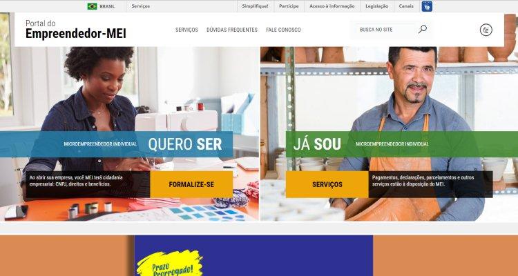 Portaldoempreendedor.gov.br/Reprodução Portaldoempreendedor.gov.br/Reprodução