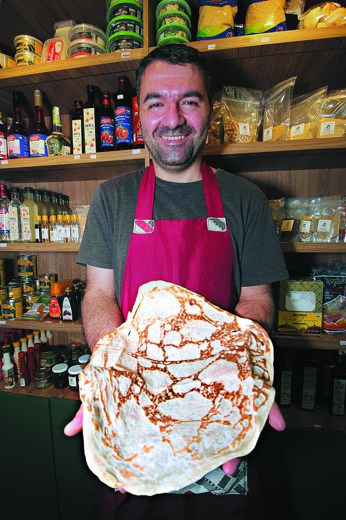 O sabor do po rabe  neutro e levemente adocicado, com consistncia macia (foto: Pdua de Carvalho)