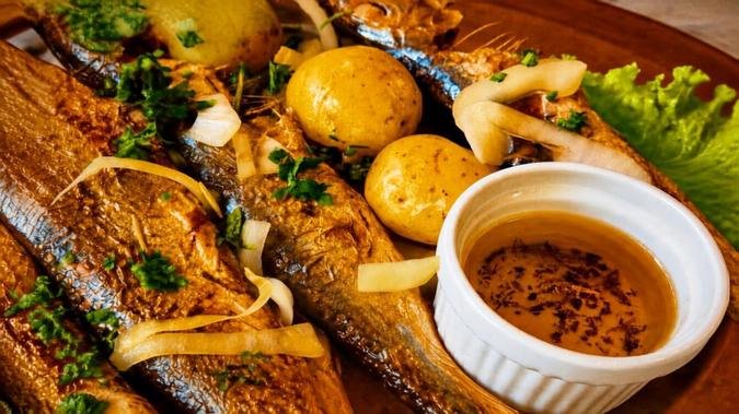 As sardinhas ser�o assadas na brasa e servidas aos clientes na varanda do restaurante(foto: Divulga��o)