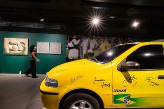 Carros contam a hist�ria da arte na nova exposi��o da Casa Fiat de Cultura