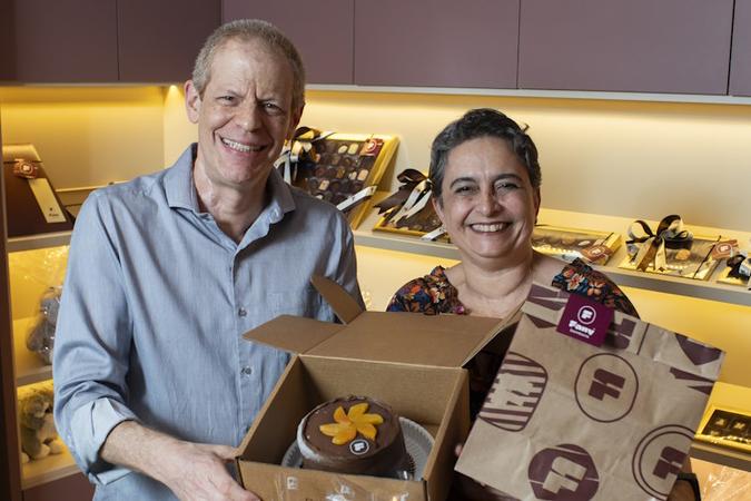 Ari Balabram e Ana Luiza Martins Kierulff, da Fany Bombons, vencedores da categoria Chocolateria/Doceria: Ari Balabram e Ana Luiza Martins Kierulff, da Fany Bombons, vencedores da categoria Chocolateria/Doceria: