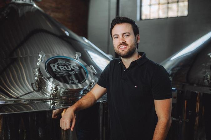 Diretor de marketing da Krug Bier, Alexandre Bruzzi, v� crescimento do mercado de n�o alco�licos: 