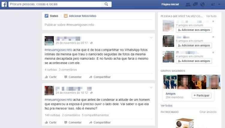 Facebook/Reprodução Facebook/Reprodução