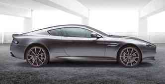 O modelo DB9 GT Bond Edition, da Aston Martin,  inspirado no DB10 usado por James Bond no novo filme Spectre(foto: Aston Martin/Divulgao)