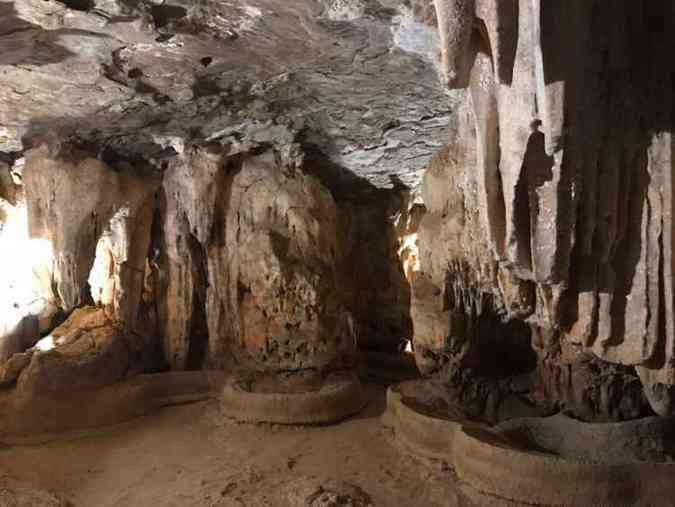 Segundo o Instituto Chico Mendes de Conservao da Biodiversidade (ICMBio), Minas detm 38,5% de todas as grutas registradas no Brasil(foto: Valquria Moreira Lopes/Semad/Divulgao)
