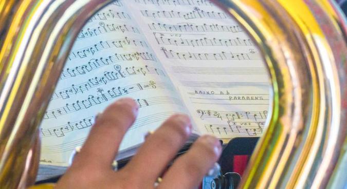 Atualmente, três bandas tradicionais seguem em atividade em Belo Horizonte: Sociedade Musical Carlos Gomes, Banda Cosme Ramos e Banda 12 de Março(foto: Ricardo Laf ) Atualmente, três bandas tradicionais seguem em atividade em Belo Horizonte: Sociedade Musical Carlos Gomes, Banda Cosme Ramos e Banda 12 de Março(foto: Ricardo Laf )