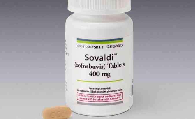 A Justiça Federal do Brasil retirou a patente do Sofosbuvir da farmacêutica americana Gilead. Ele é usado no tratamento da hepatite C(foto: Gilead Sciences Inc/Divulgação)