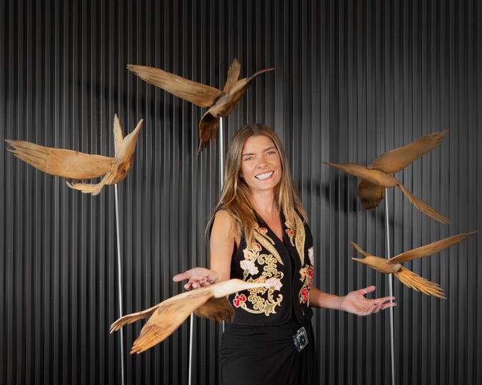 A CEO do grupo Clara Resorts, Taiza Krueder, que também é chef e escritora: %u201CA escolha por Brumadinho e Inhotim está alinhada com o propósito do Clara Resorts de oferecer experiências únicas e transformadoras%u201D(foto: Clara Resorts/Divulgação) A CEO do grupo Clara Resorts, Taiza Krueder, que também é chef e escritora: %u201CA escolha por Brumadinho e Inhotim está alinhada com o propósito do Clara Resorts de oferecer experiências únicas e transformadoras%u201D(foto: Clara Resorts/Divulgação)